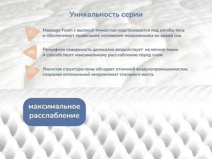 Матрас Димакс Relmas Latex Roll 120х200