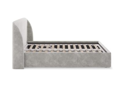 Кровать Сонум Nicole Микровелюр Оливковый (с подъемным механизмом) 80х190