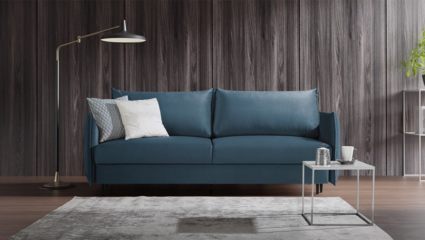 Диван Фиеста Мебель Портленд Лайт велюр Vivaldi 06 светло-серый