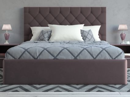 Кровать Lonax Элоиза велюр Dolly-17 (с основанием)