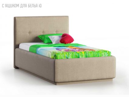 Кровать Nuvola Bianco Bravo cream (с подъемным механизмом) 200х190