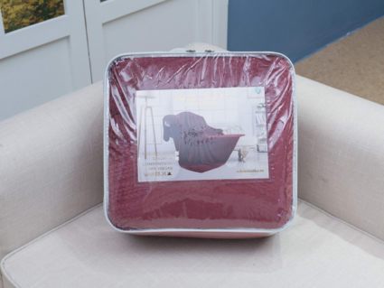 Плед Софи де Марко Флориан (марсала) 160х220