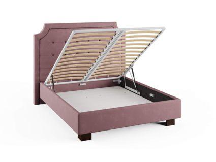 Кровать Сонум Elysium Экокожа Белая (с подъемным механизмом) 200х190