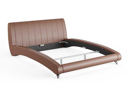 Кровать Сонум Verona Экокожа Графит 120х190