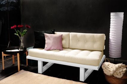 Диван Арско Торн-М двухместный кремовый Длина 140 см