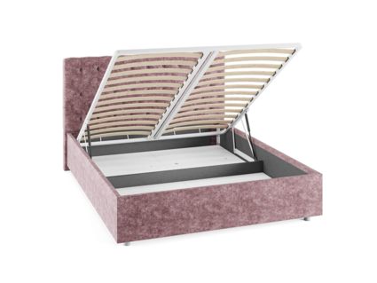 Кровать Сонум Florence Кашемир Синий (с подъемным механизмом) 200х190