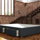 Кровать Mr.Mattress Site Box велюр Grey 90х190