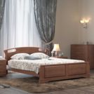 Кровать DreamLine Афродита 1 ясень Орех 140х190