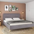 Кровать Sontelle Style Kipso Malta grey 120х190