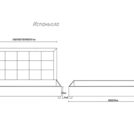 Кровать Димакс Испаньола Агат с подъемным механизмом 140х190