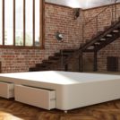 Кровать Mr.Mattress Site Box экокожа Beige 120х190